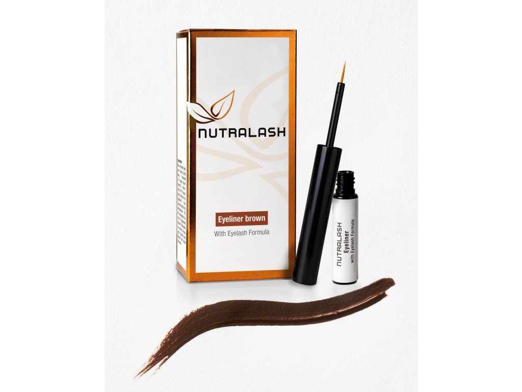 NUTRALASH EYELINER WITH EYELASH FORMULA BROWN 1,5ML