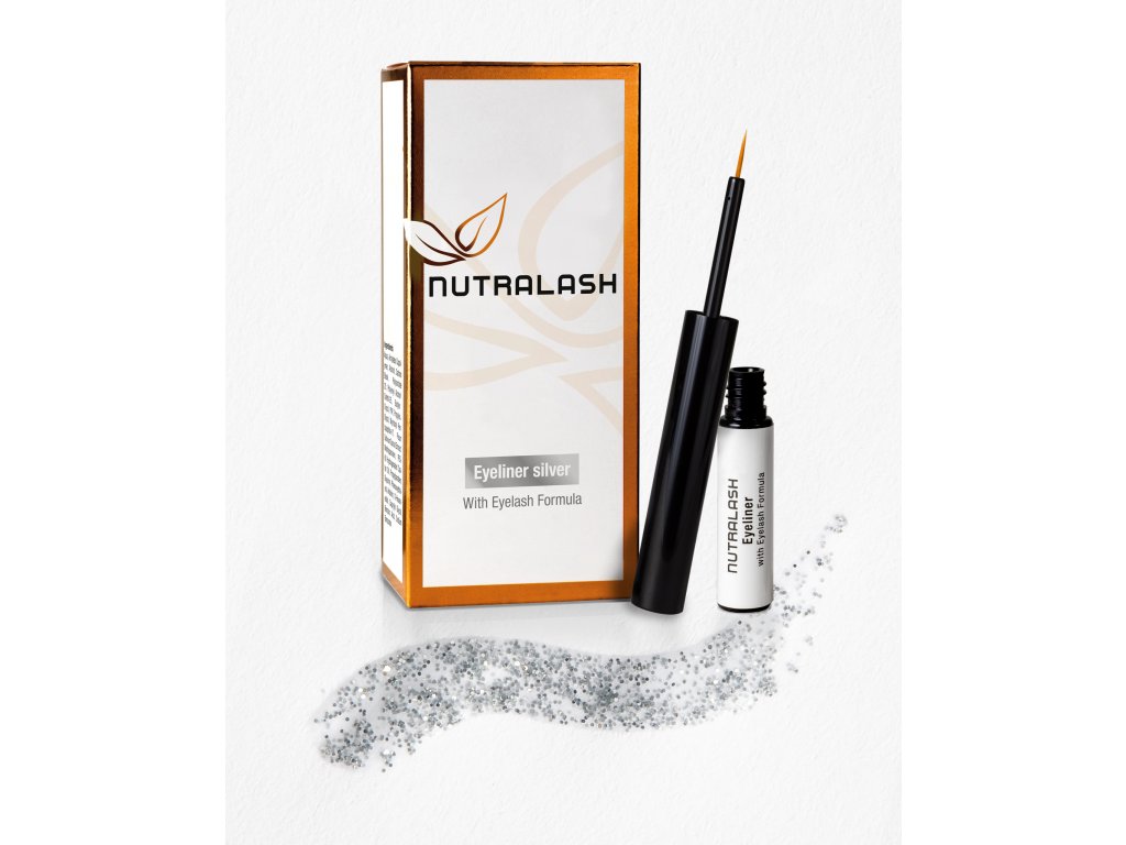 NUTRALASH EYELINER WITH EYELASH FORMULA SILVER 1,5ML