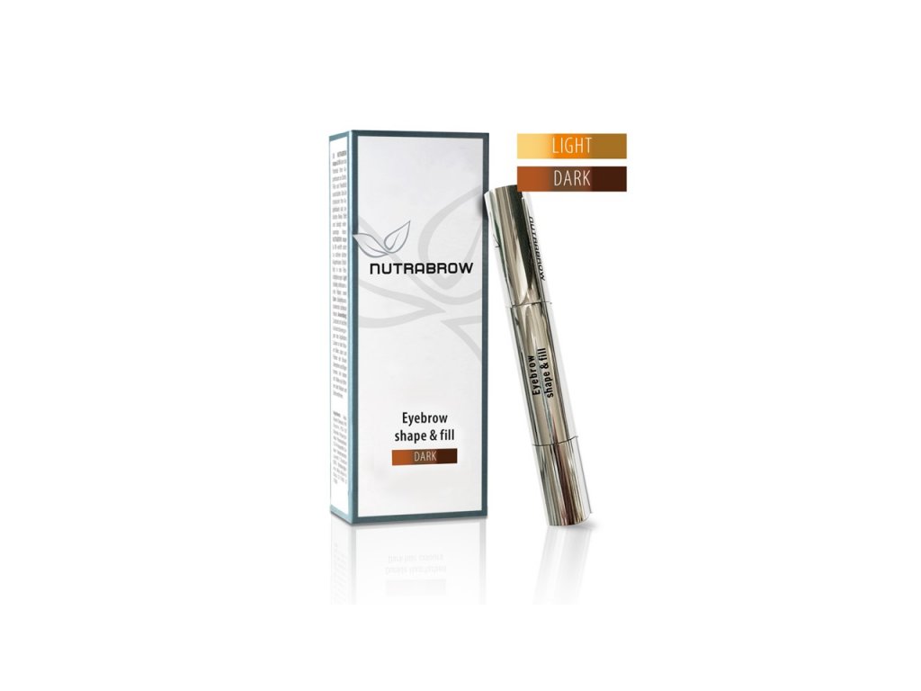 NUTRABROW EYEBROW SHAPE&COLOR DARK 4ML