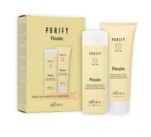 Kaaral Purify REALE - TRAVEL SADA ŠAMPON + KONDICIONÉR 100 ml + 75 ml